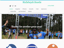 Tablet Screenshot of hallelujahhustle.com